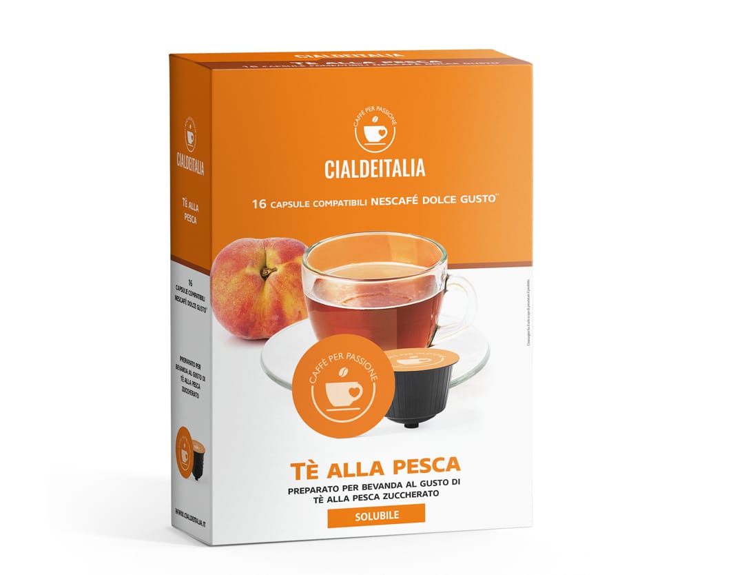 tuttocaffè - CialdeItalia - Dolce gusto - Caffè Choco Menta - 16 capsule